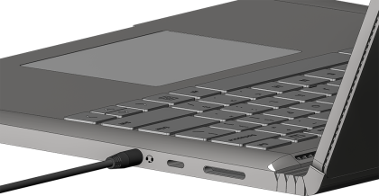 Connection of the sensor audio jack 3,5 to the speakers output of presenting computer (instead of speaker system)